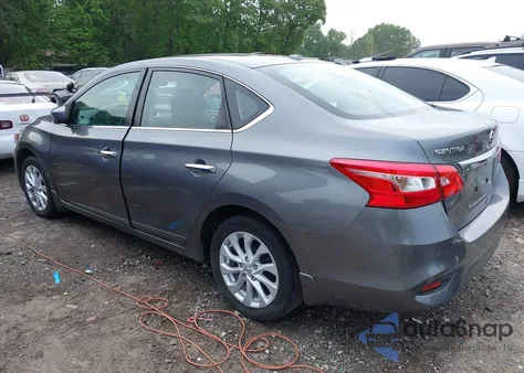 2019 Nissan Sentra Sv z USA, uszkodzony, nr VIN 3N1AB7AP7KL606388